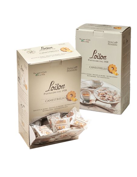Dispenser 200 biscotti canestrello 1250gr Loison 1000SD Loison SNACK DOLCI-SALATI