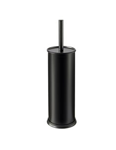 Portascopino Vic Ø 9,5x H27cm acciaio inox nero satinato Perfetto 28041 PERFETTO ACCESSORI PER IL BAGNO E DISPENSER