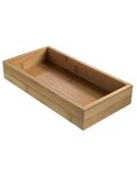 Contenitore buffet 15,3x30,6x5cm bamboo Leone S4006