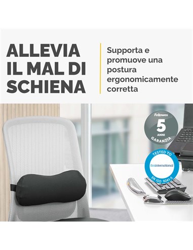 Cuscino Lombare Breyta Fellowes 100119853 FELLOWES SUPPORTI LOMBARI