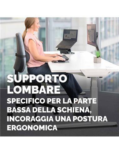 Cuscino Lombare Breyta Fellowes 100119853 FELLOWES SUPPORTI LOMBARI