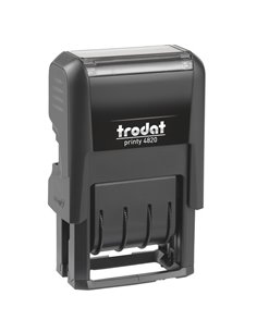 Timbro Printy Eco 4.0 4820 4mm DATARIO autoinchiostrante TRODAT 211865 TRODAT DATARI-NUMERATORI-POLINOMI