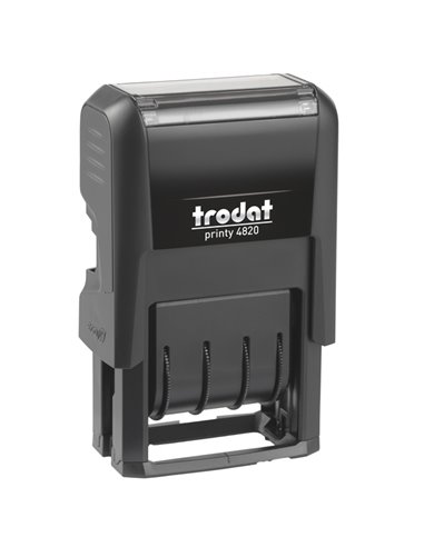 Timbro Printy Eco 4.0 4820 4mm DATARIO autoinchiostrante TRODAT 211865 TRODAT DATARI-NUMERATORI-POLINOMI