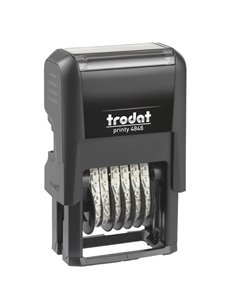 Timbro Printy 4.0 Eco 4846 NUMERATORE 6cifre 4mm autoinchiostrante TRODAT 211594 TRODAT DATARI-NUMERATORI-POLINOMI
