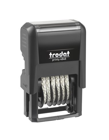 Timbro Printy 4.0 Eco 4846 NUMERATORE 6cifre 4mm autoinchiostrante TRODAT 211594 TRODAT DATARI-NUMERATORI-POLINOMI