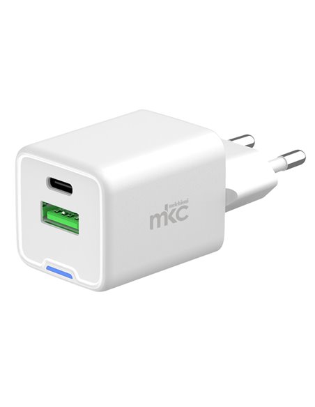 Caricatore rapido 2 porte USB 20 W MKC 491929601 MKC ADATTATORI-CARICATORI DA VIAGGIO E FINDER