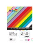 Busta 12fg Deco carta 80gr A4 colori assortiti Deco 12506