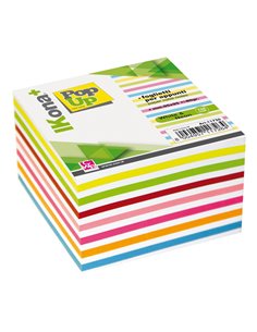 Cubo foglietti carta striped 720fg 9,5x9,5cm IKONA+ 11726 IKona+ BLOCCHI A CUBO-BLOCCHI NUMERATI