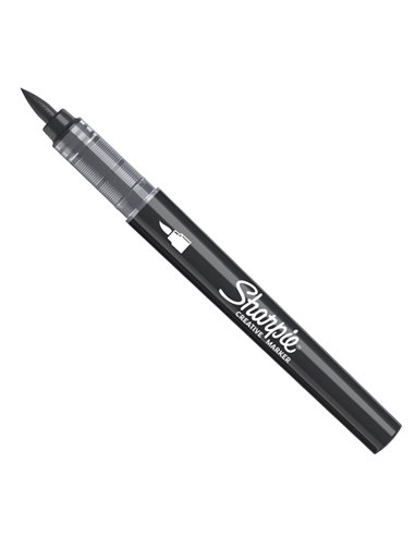 Marcatore acrilico Creative Marker punta pennello nero Sharpie 2218069 SHARPIE A BASE D'ACQUA