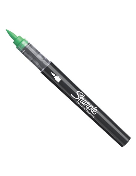 Marcatore acrilico Creative Marker punta pennello verde Sharpie 2218124 SHARPIE A BASE D'ACQUA