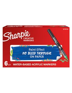 Marcatore acrilico Creative Marker punta pennello verde Sharpie 2218124 SHARPIE A BASE D'ACQUA 2