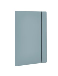 Cartella 3 Lembi HOLOS in PP azzurro 25x35cm Fellowes 100102104 FELLOWES CARTELLINE IN PLASTICA CON ELASTICO