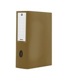 Scatola progetto plus HOLOS dorso 10cm in PP marrone 25x35x10cm Fellowes 100102115