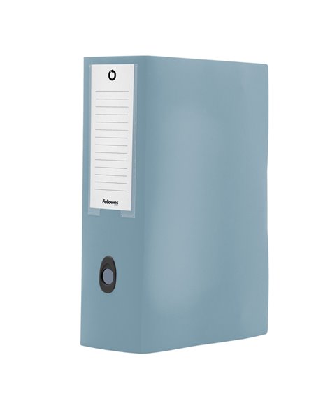 Scatola progetto plus HOLOS dorso 10cm in PP azzurro 25x35x10cm Fellowes 100102116 FELLOWES SCATOLE ARCHIVIO CON BOTTONE