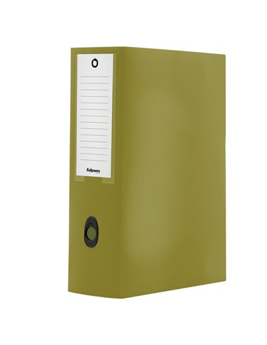 Scatola progetto plus HOLOS dorso 10cm in PP verde 25x35x10cm Fellowes 100102117