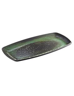 Piatto rettangolare Linea Amazzonia 35,5x19x2,5cm melamina Leone T8708 LEONE ACCESSORI PER IL BUFFET