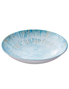 Piatto fondo Linea Oceano Ø24x5cm melamina Leone T8690 LEONE ACCESSORI PER IL BUFFET