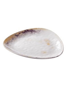 Piatto triangolare Linea Galassia 26,5x2,5cm melamina Leone T8660 LEONE ACCESSORI PER IL BUFFET