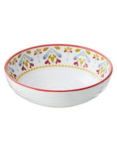 Ciotola Linea CorfU' Ø20,5x5,5cm melamina Leone T8643 LEONE ACCESSORI PER IL BUFFET