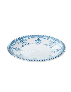 Piatto piano Linea Zante Ø18x1,8cm melamina Leone T8635 LEONE ACCESSORI PER IL BUFFET