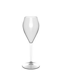 Conf 6 Flute Petit Perlage 160ml in tritan trasparente Leone G5021 LEONE ACCESSORI PER IL BUFFET
