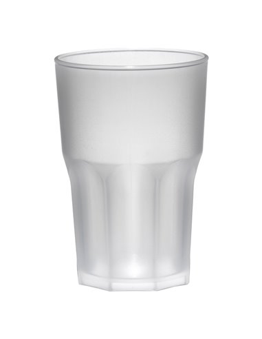 Conf. 5 Bicchieri Granity 400ml in PP satinato Leone G2763PP LEONE ACCESSORI PER IL BUFFET