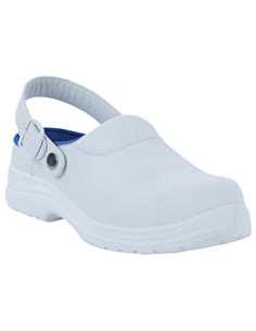 Calzatura sabot Maubec 4 SB FO EA SR N°43 bianco Deltaplus MAUB4SBBC43 DELTAPLUS CALZATURE DA LAVORO