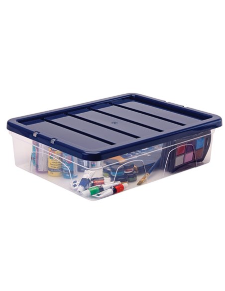 Contenitore multiuso 32x40xH11cm 12L Bankers Box 100135769 BANKERS BOX CONTENITORI MULTIUSO
