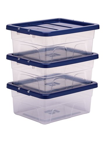 Contenitore multiuso 32x40xH17cm 15L Bankers Box 100135770 BANKERS BOX CONTENITORI MULTIUSO