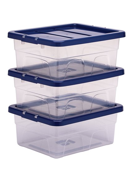 Contenitore multiuso 32x40xH17cm 15L Bankers Box 100135770 BANKERS BOX CONTENITORI MULTIUSO
