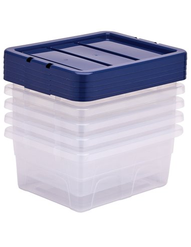 Contenitore multiuso 32x40xH17cm 15L Bankers Box 100135770 BANKERS BOX CONTENITORI MULTIUSO