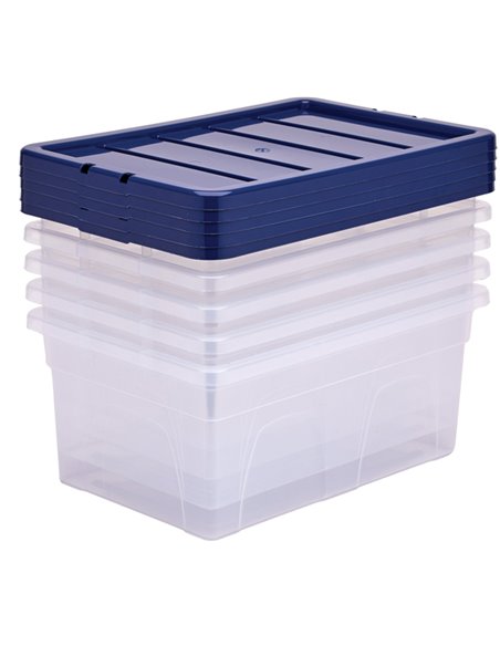 Contenitore multiuso 37x56xH25cm 38L Bankers Box 100135772 BANKERS BOX CONTENITORI MULTIUSO