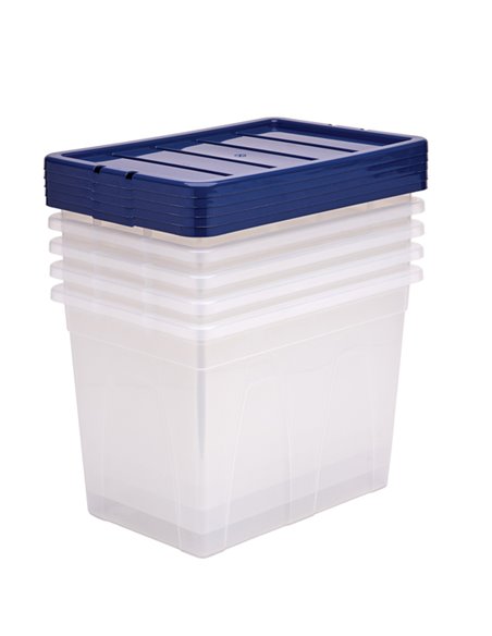 Contenitore multiuso 38x56xH41cm 64L Bankers Box 100135773 BANKERS BOX CONTENITORI MULTIUSO