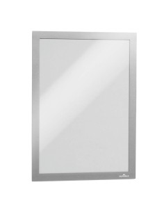 Conf.10 Cornici adesive Duraframe® A4 21x29,7cm argento Durable 4882-23 DURABLE CORNICI DA PARETE E SUPPORTI