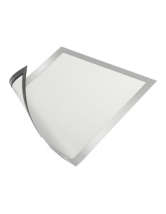 Conf.10 Cornici adesive Duraframe® A4 21x29,7cm argento Durable 4882-23 DURABLE CORNICI DA PARETE E SUPPORTI 2