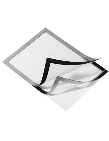 Conf.10 Cornici adesive Duraframe® A4 21x29,7cm argento Durable 4882-23 DURABLE CORNICI DA PARETE E SUPPORTI