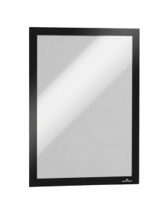 Conf.10 Cornici adesive Duraframe® A4 21x29,7cm nero Durable 4882-01 DURABLE CORNICI DA PARETE E SUPPORTI