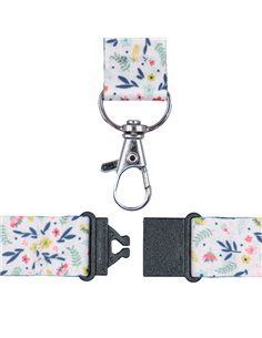 Conf. 10 Cordoncino riciclato fantasia floreale 440x20mm, Rpet Avery R4828F 2