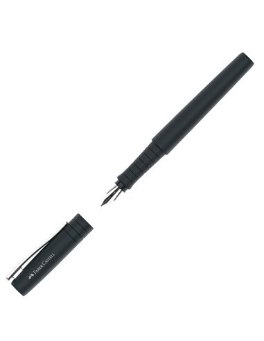 Set stilo B Poly Pen + sfera 0,7mm Poly Ball fusto nero Faber Castell 241050 FABER-CASTELL A SCATTO
