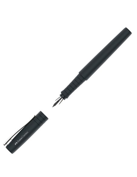 Set stilo B Poly Pen + sfera 0,7mm Poly Ball fusto nero Faber Castell 241050 FABER-CASTELL A SCATTO
