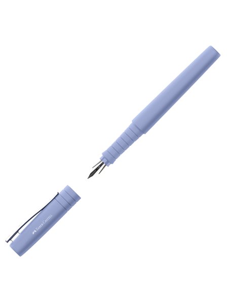 Set stilo B Poly Pen + sfera 0,7mm Poly Ball fusto pale iris Faber Castell 241051 FABER-CASTELL A SCATTO