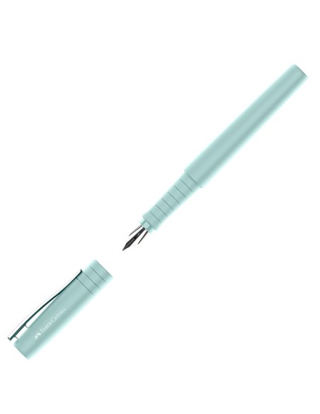 Set stilo B Poly Pen + sfera 0,7mm Poly Ball fusto caribic blue Faber Castell 241053 FABER-CASTELL A SCATTO