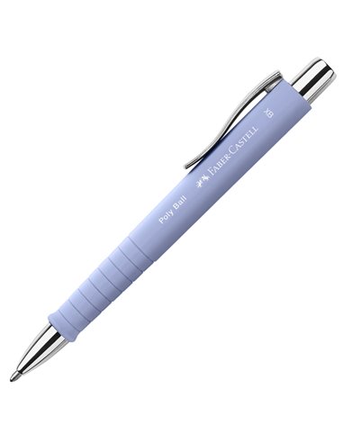 Penna a sfera 0,7mm Poly Ball Urban fusto pale iris Faber Castell 241154 FABER-CASTELL A SCATTO
