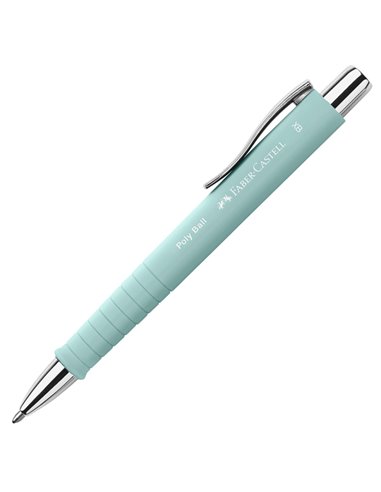 Penna a sfera 0,7mm Poly Ball Urban fusto caribic blue Faber Castell 241105 FABER-CASTELL A SCATTO