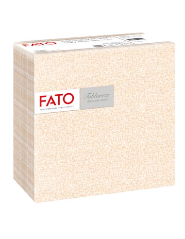 50 tovaglioli 40x40cm Linea Canvas zucca Airlaid Fato 88456000