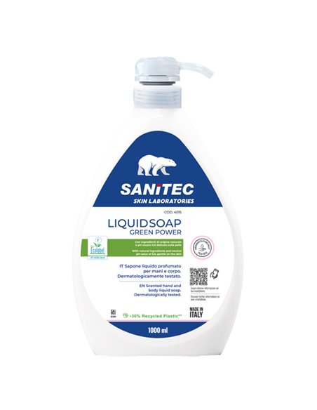 Sapone liquido 1L Green Power Sanitec 4015
