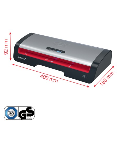 Plastificatrice Office 250 A4 GBC 4410070EU GBC PLASTIFICATRICI A CALDO