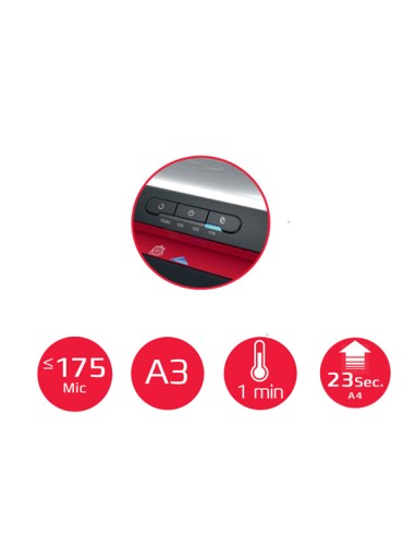 Plastificatrice Office 480HS A3 GBC 4410072EU GBC PLASTIFICATRICI A CALDO