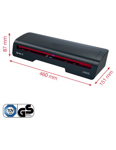 Plastificatrice Home Office 240HS A3 GBC 4410069EU GBC PLASTIFICATRICI A CALDO