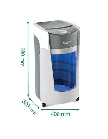 Distruggidocumenti OptiMax Office P5 Leitz 83600000 LEITZ A FRAMMENTI E MICROFRAMMENTI